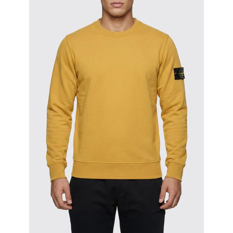 Stone Island Sweatshirt Men Yellow